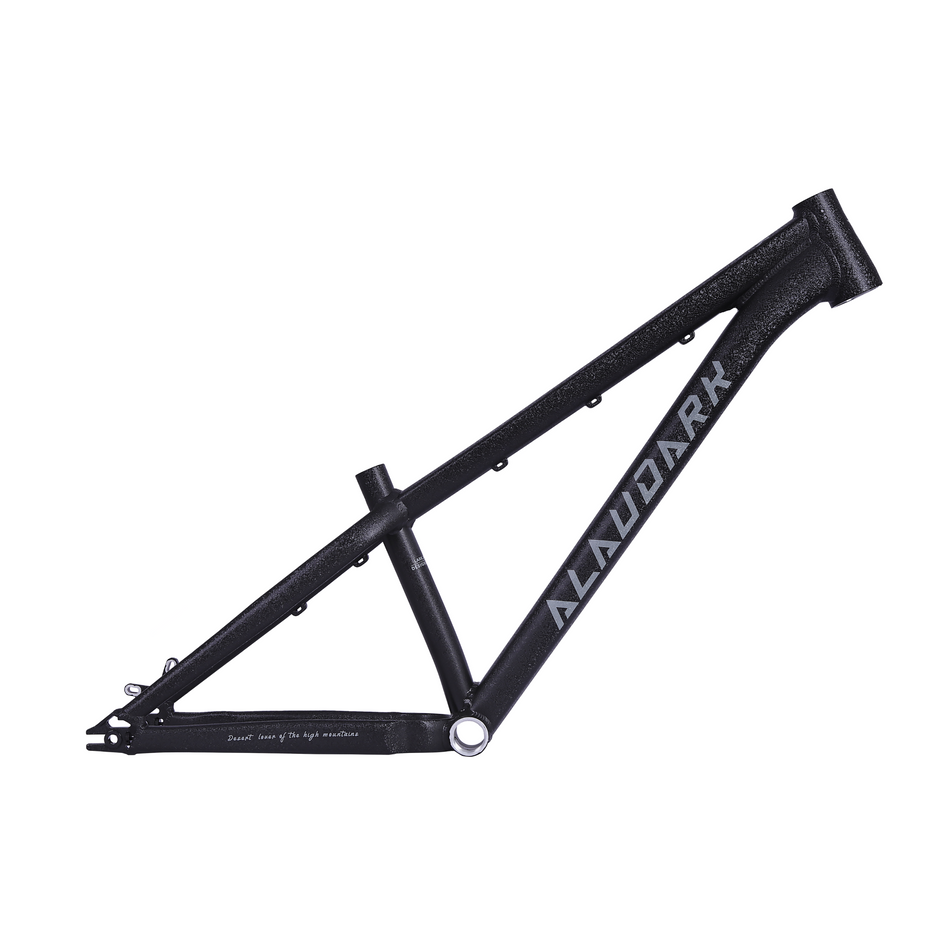 THE EXPLORER - ALAUDARK LARK DJ2 Dirt Jump Bike Frame 26" - BLACK